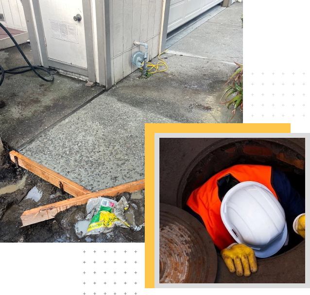 Total UC founder and team on a Bay Area job site
