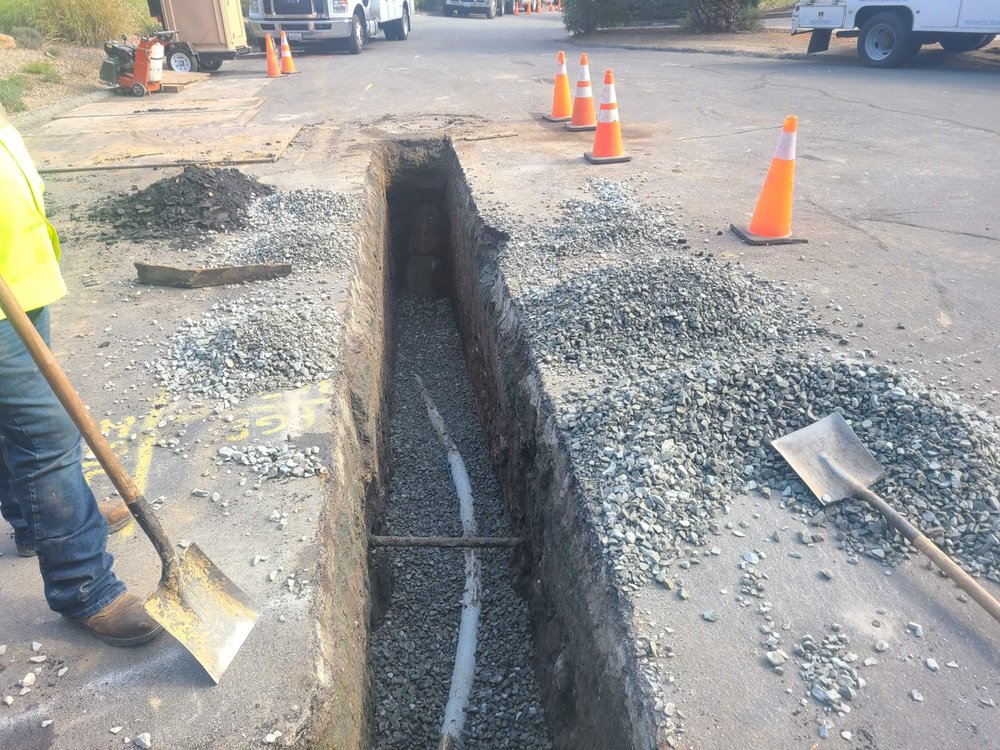 Underground conduit installation