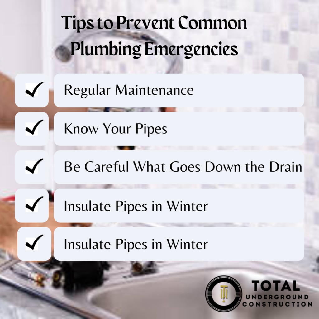 Tips to Prevent Common Plumbing Emergencies