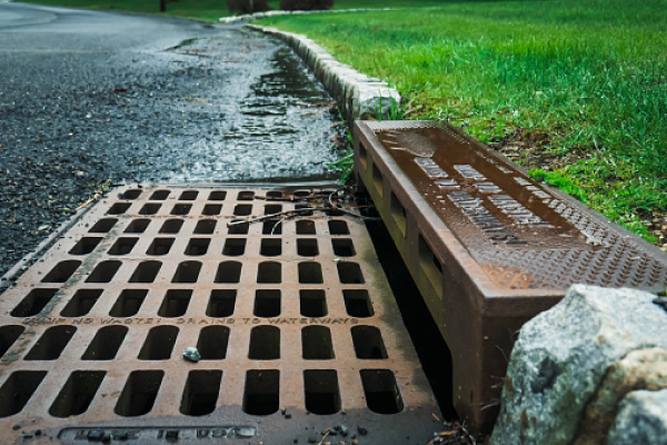 storm drain in san leandro