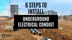 Steps to Install Underground Electrical Conduit