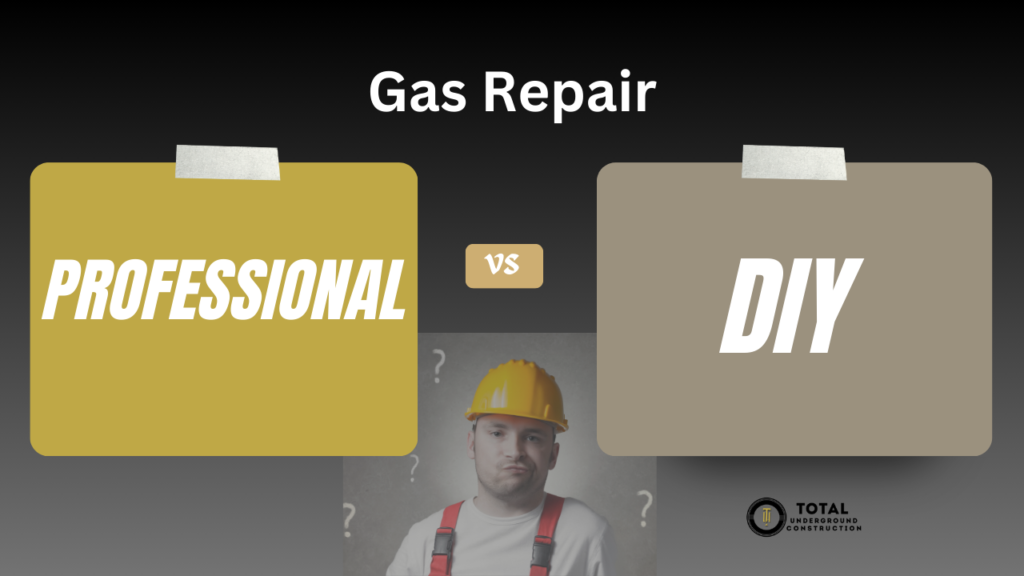 professional vs diy gas repair